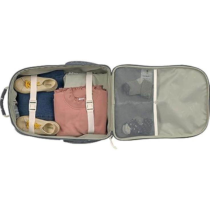 LÄSSIG Kinderkoffer Happy Prints, Trolley, Midnight Blue, 2 Rollen – Bild 2