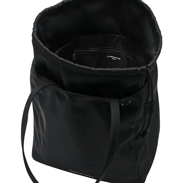 Liebeskind Suri Shopper Tasche 36.5 cm, schwarz, 100% Nylon, 36.5 x 25 x 32 cm – Bild 3