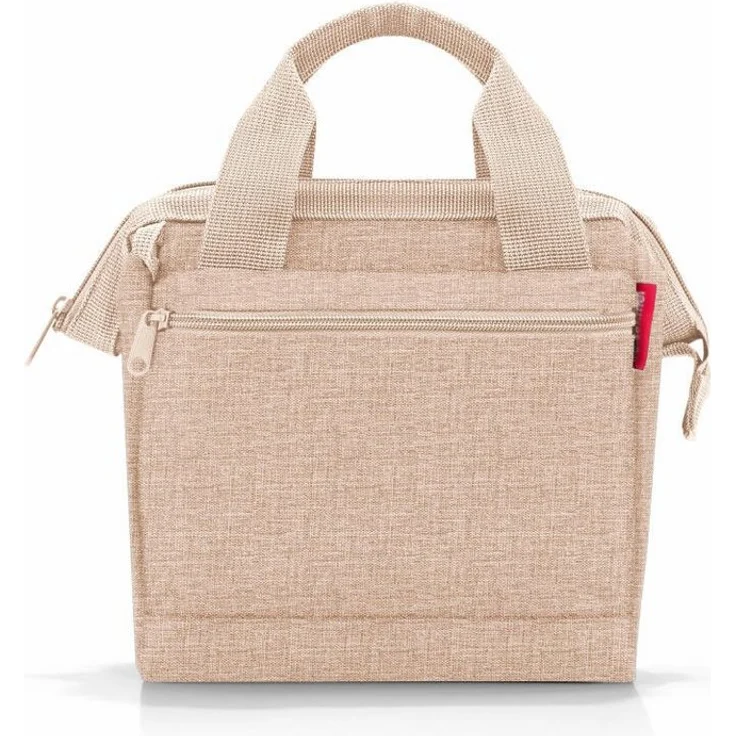 REISENTHEL® Umhängetasche allrounder cros Twist Coffee 4 L, Crossbody Bag aus recyceltem PET mit 50% Ressourcenschonung – Bild 1