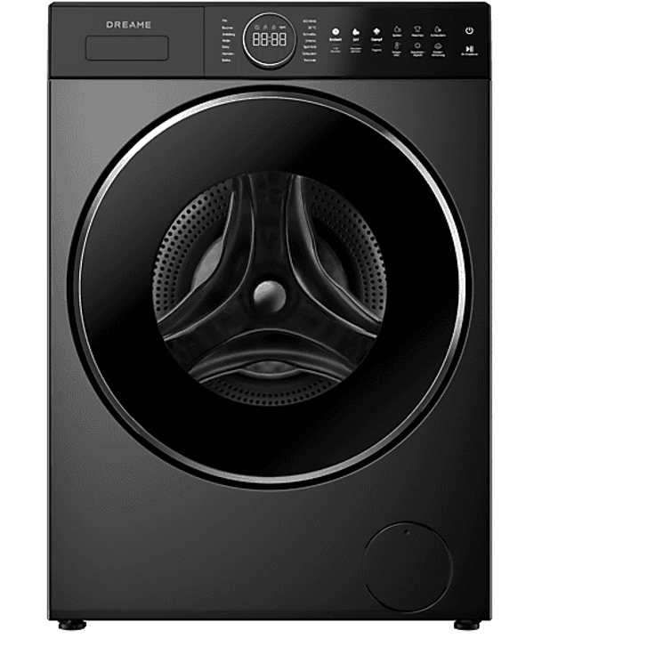 DREAME DWF10M70DAEU Premium P5 Waschmaschine, 10 kg, 1400 U/Min., A, schonende Wäschepflege, Schnellwäschefunktion