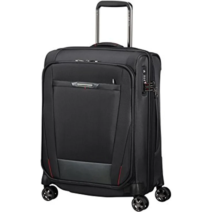 Samsonite Pro-DLX 5 - Spinner S Erweiterbar Handgepäck, 55 cm, 40.5/51.5 L, Schwarz (Black) – Bild 1
