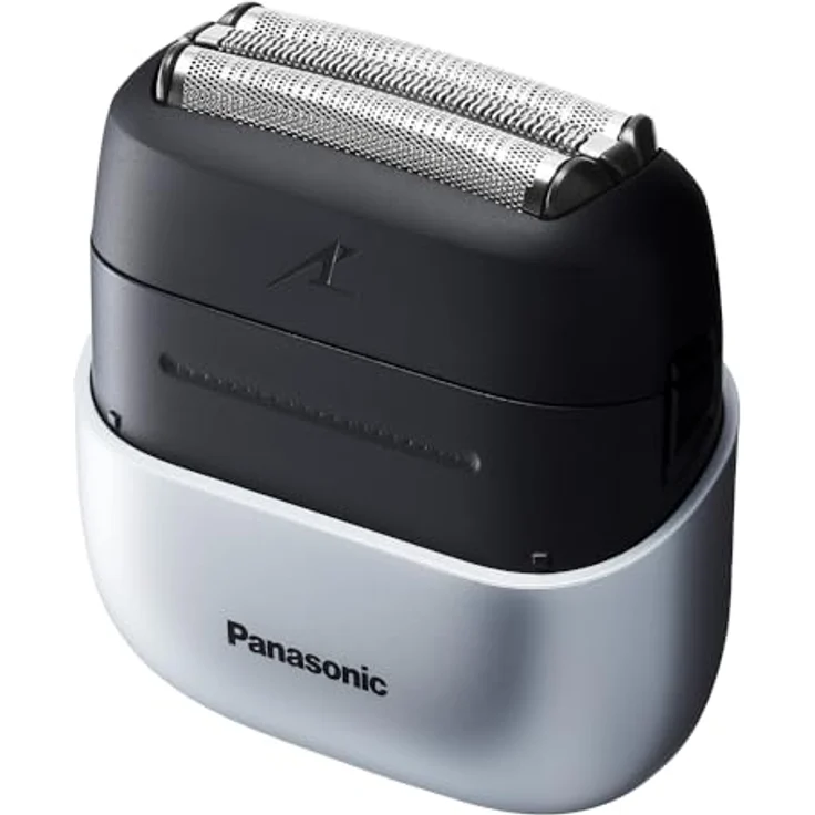 Panasonic Elektrorasierer ES-CM3BKS503, Kompakt, 3 Edelstahlklingen, USB-Laden (Typ-C), Touch Control in Schwarz-Silber – Bild 5