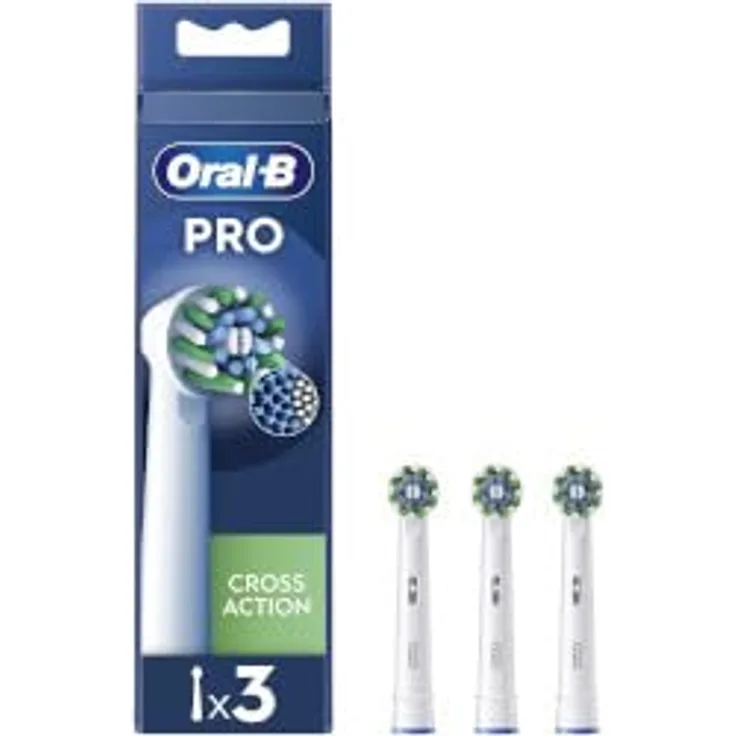 Oral-B Ersatzköpfe Pro Cross Action, 3 Köpfe