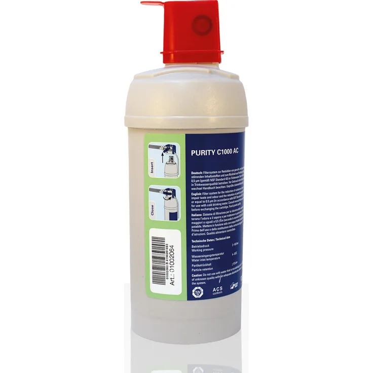 BRITA Purity C 1000 AC, Filterkartusche für Wasserfilter und Verkaufsautomaten, 1 Stück