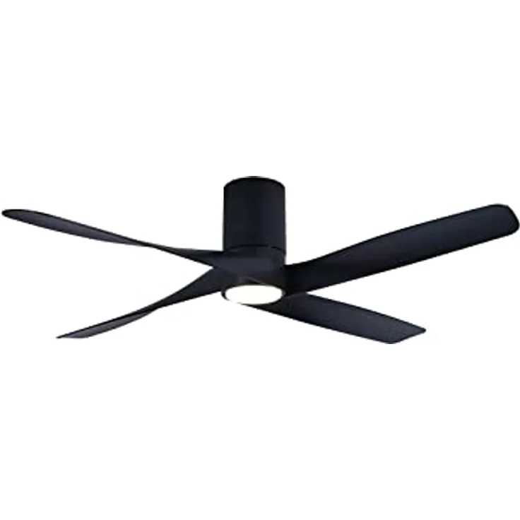 Energiespar Deckenventilator Riviera Schwarz – Bild 3