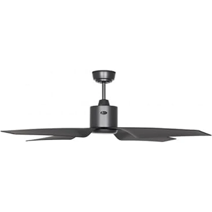 CasaFan Outdoor DC Deckenventilator Eco Ventos WiFi 132 BG, Ventilator mit Fernbedienung, Spritzwasserschutz IP44, schwarz – Bild 2