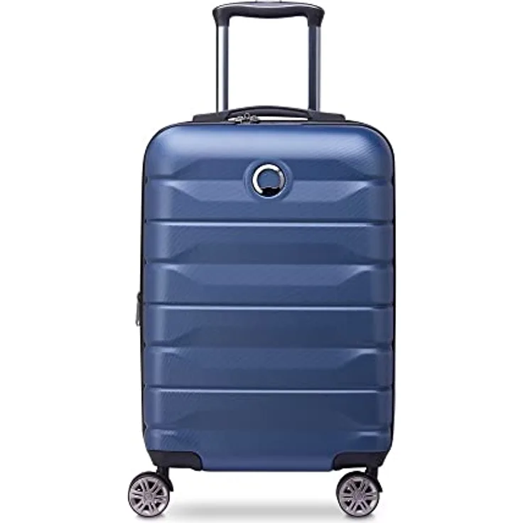 Delsey Koffer Air Armour 4-Rollen Kabinentrolley 55 cm, Blau (42 l, S)