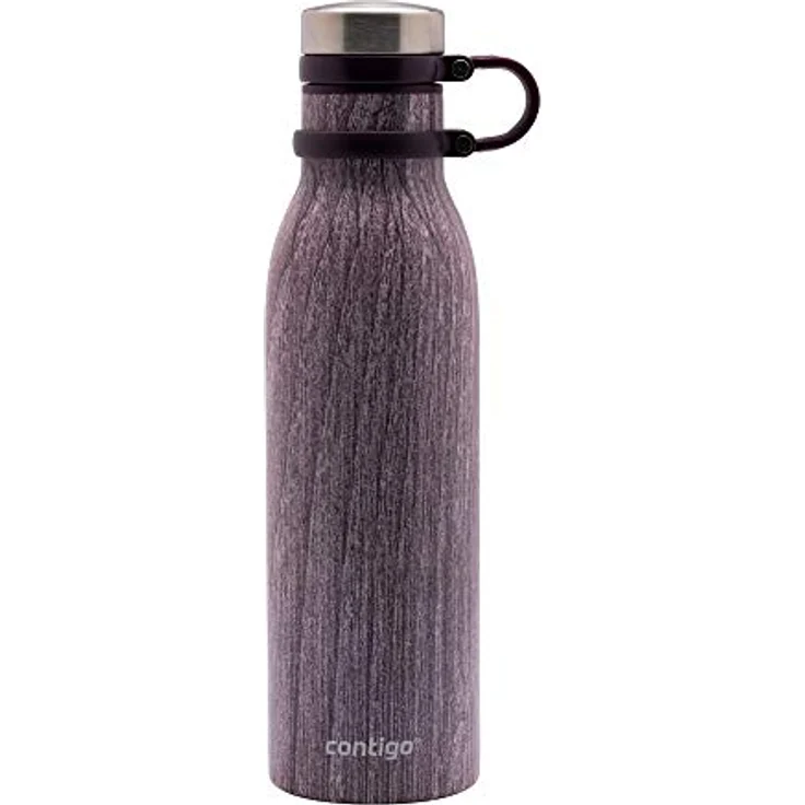 Contigo trinkflasche Matterhorn Couture 590 ml Edelstahl dunkel lavendel – Bild 2