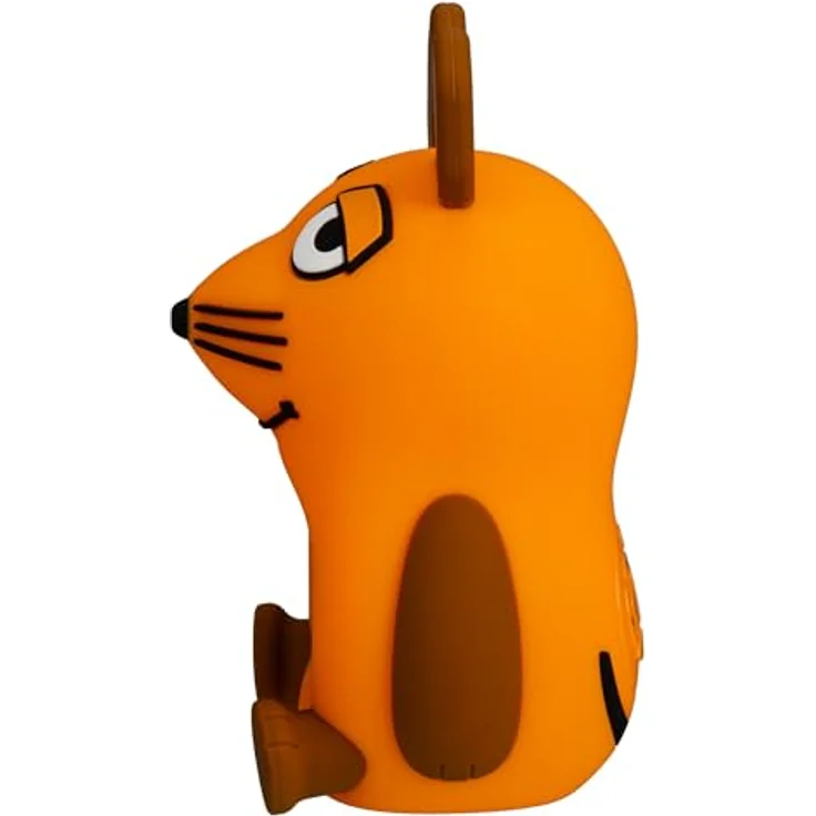 Die Maus DieMaus Lichtwecker für Kinder, nachtlichtfähiger Wecker mit Aufwachlicht und 6 Wecktönen, wiederaufladbar über USB-C, bunt – Bild 6
