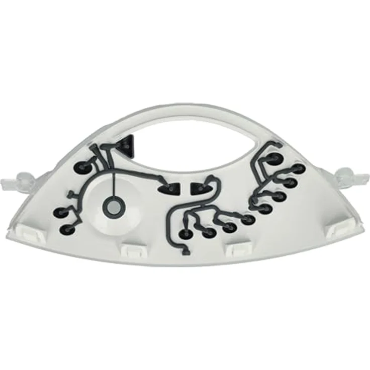 vhbw Bedienfeld Blende kompatibel mit Vorwerk Thermomix TM31 Küchenmaschine - Frontabdeckung, Schwarz, Grau, Weiß, Selbsteinbau, wasserfest, hochwertiges Material – Bild 2