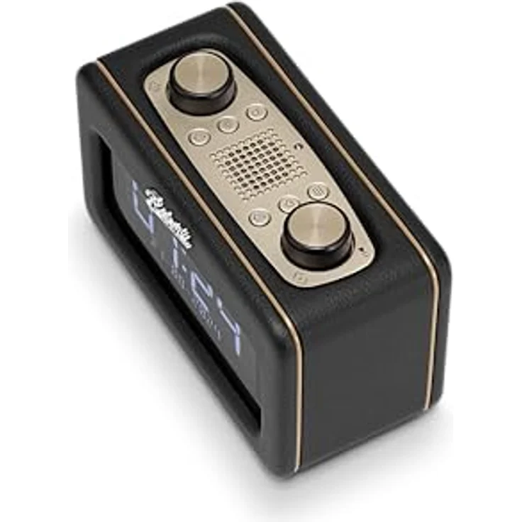 Roberts Revival Rest, Radiowecker im Retro-Stil mit DAB+/FM-Radio, Bluetooth-Streaming, zwei Alarmen und luxuriösem Lederbezug – Bild 3