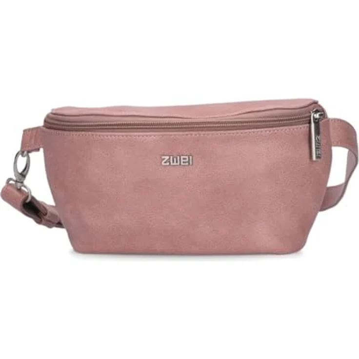 Zwei Mademoiselle.M Gürteltasche 25 cm, rosa, 100% Polyurethan, 25 cm x 7 cm x 12 cm – Bild 3
