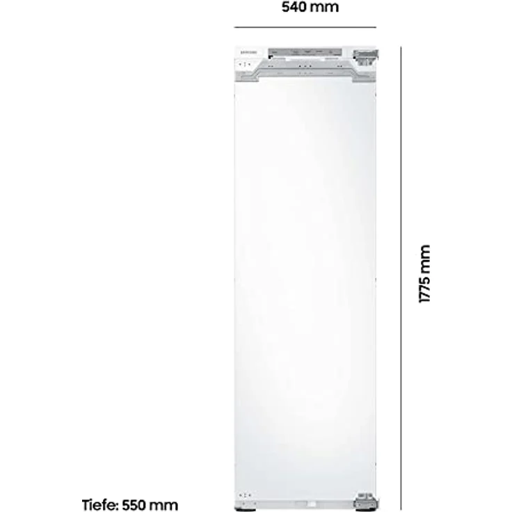 Samsung BRZ22610EWW/EG Einbau-Gefrierschrank, AI Energy Mode, No Frost+, Cool Select+, 35 dB(A) Digital Inverter Technologie, Weiß, 177 cm, 218 ℓ – Bild 2