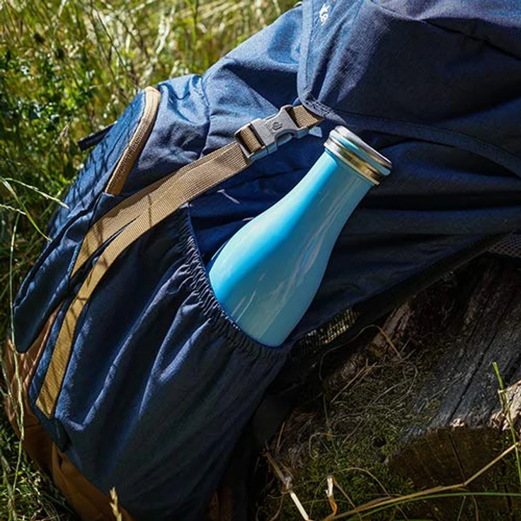 Lurch 240921 Thermoflasche Thermo-Flasche für heiße und kalte Getränke aus Doppelwandigem Edelstahl, 0,75l – Bild 3