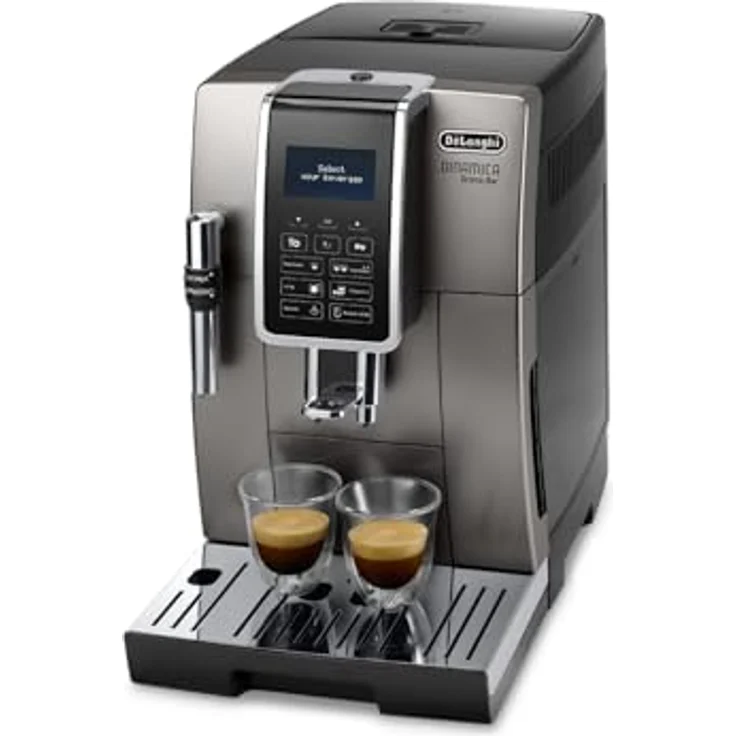 De'Longhi ECAM359.37.TB Dynamische Kaffeevollautomat, 1450 W, Kunststoff, Titan-Schwarz – Bild 3