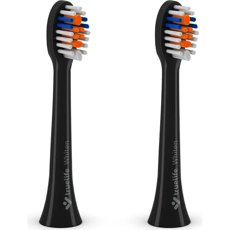 TrueLife SonicBrush Compact Heads Black Whiten, 2 St. - Ersatzköpfe für elektrische Zahnbürsten Unisex