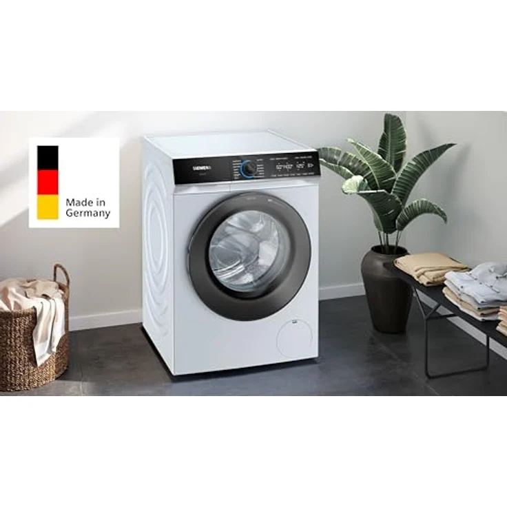 Siemens iQ700 WG44B20Z0, Frontlader-Waschmaschine, A, Fassungsvermögen 9 kg, Standgerät, Breite 60 cm, weiß – Bild 3