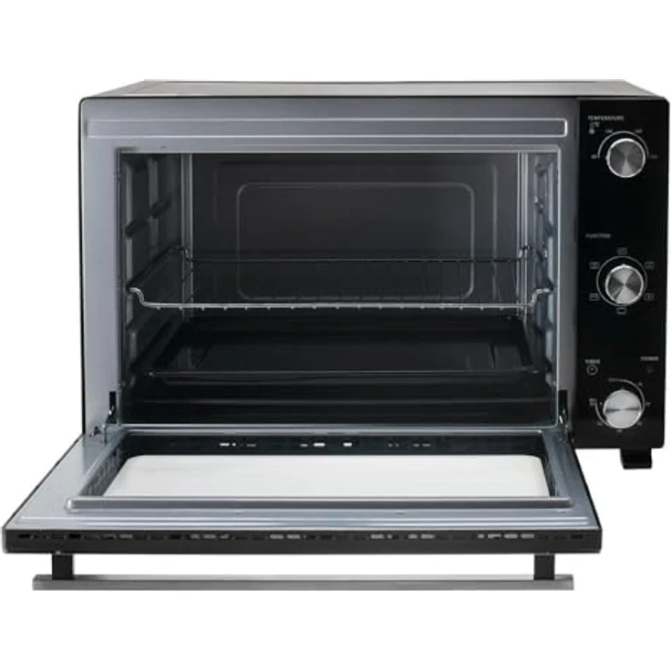 Adler Minibackofen AD 6028, 60L Elektrobackofen mit Umluft und Drehspieß, schwarz – Bild 4