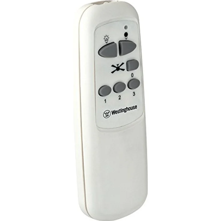 Westinghouse Lighting Jet Plus, Deckenventilator, Leuchte mit 3 Strahlern, Metall, 1 W, Ausführung in Weiß mit Wendeflügeln in Weiß|Ahorn hell, 105 x 105 x 37 cm – Bild 3