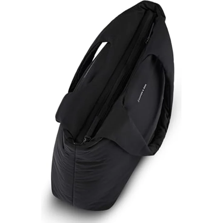 Kapten & Son Skara Cloud Shopper Tasche, 35 cm mit Laptopfach, schwarz, 100% Nylon – Bild 5