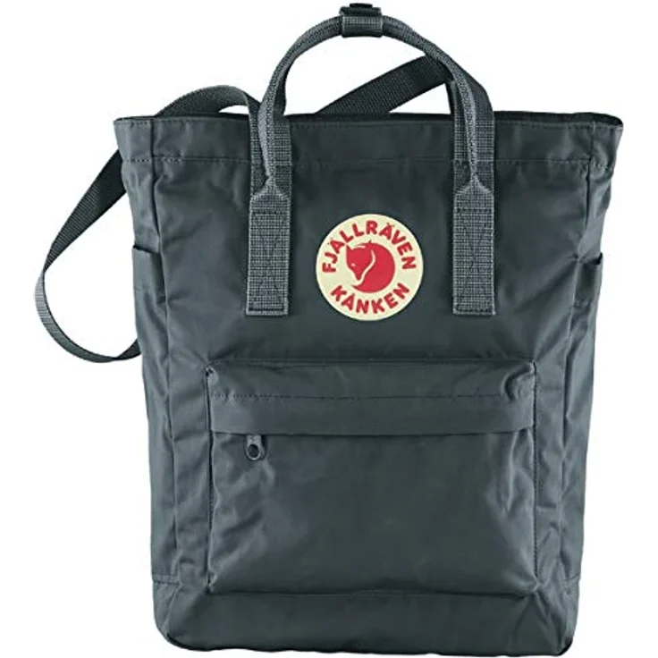 Fjällräven Kånken Totepack, Umhängetasche 40 cm mit 14 Litern Volumen, für 13-Zoll-Laptop, graphite – Bild 1