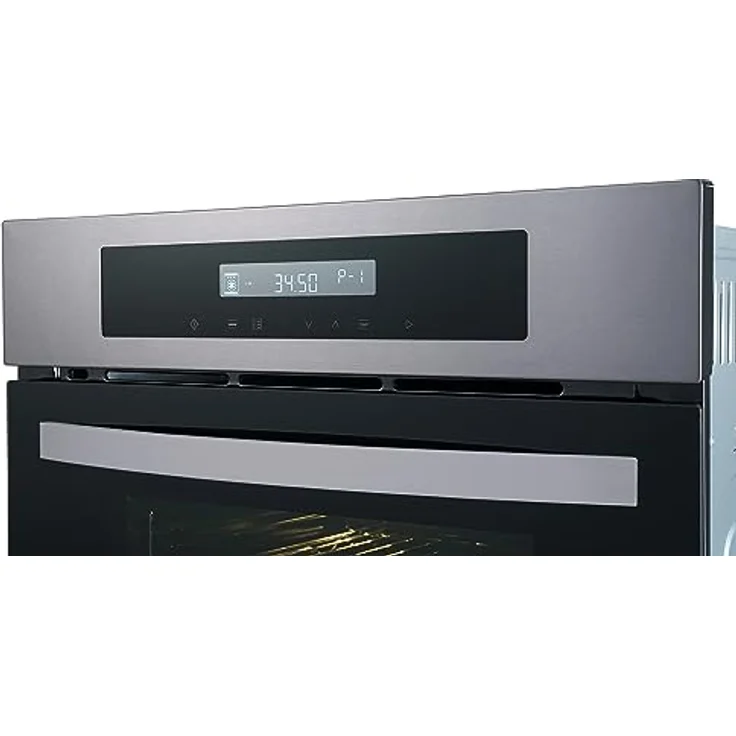 Respekta Einbaubackofen autark / 11 Beheizungsarten/LED Timer & Touch Control / 66 Liter Volumen/Eco Funktion/Energieeffizienzklasse A/Edelstahl in Black Steel Optik / DIGI8BLACKSTEEL – Bild 4