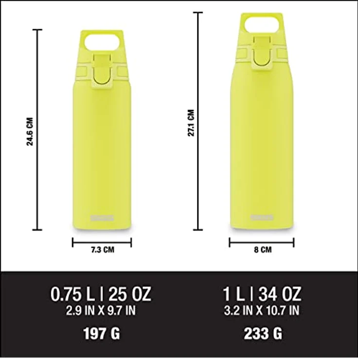 SIGG Trinkflasche Shield One Ultra Lemon 0,75L, gelb – Bild 9