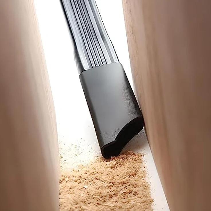 Retoo Fugendüse Flexible, 32 mm, Aufsteckbare Universal-Düse, Gut für die Reinigung unter Möbeln und Autositzen, Verlängerung Düse Zubehörteil Staubsauger, Düse zur Fahrzeug Innenreinigung, Flexodüse – Bild 4