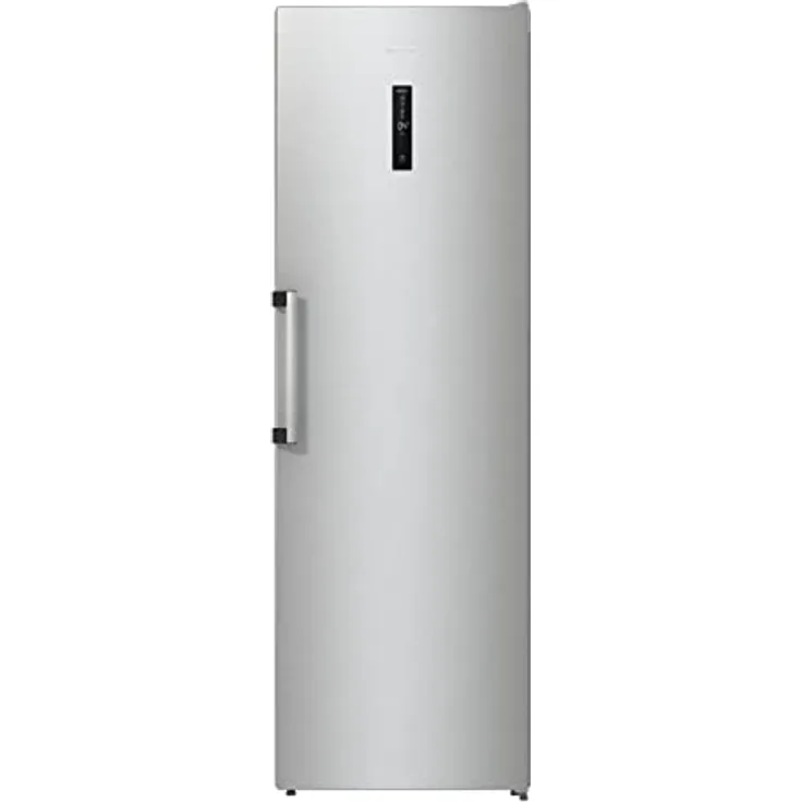 Gorenje R 619 CSXL6 Kühlschrank / 185 cm/Inverter Kompressor/CrispZone mit Feuchteregler/AdaptTech/Umluftkühlsystem/Schnellkühlfunktion/Kühlteil 384 l/EEK C/Inox Look, Edelstahl- Look