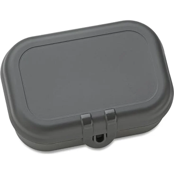 Koziol Lunchbox Pascal S, Brotdose, Kunststoff, Nature Ash Grey, 7158701 – Bild 2