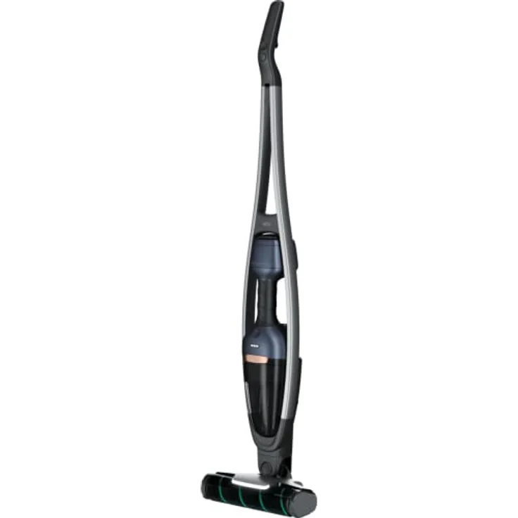 AEG QX9-1-P5IB Handstaubsauger, 55 min Akkubetrieb, freistehend, schonende Power-Softrolle, LED-Frontlicht, Indigo Blue – Bild 3
