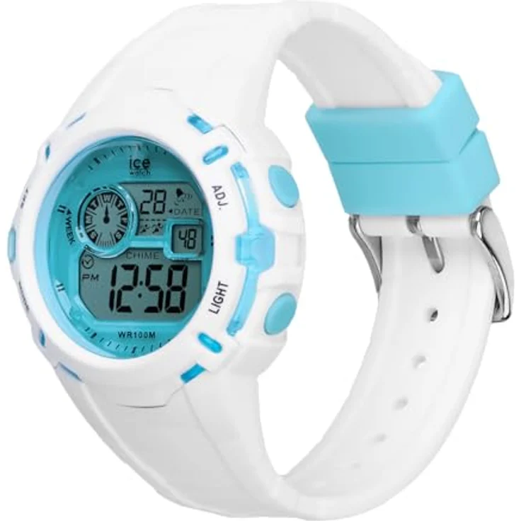 ice-watch Chronograph ICE digit explorer - Small 024003, Quarz-Kinderuhr, Lernuhr für Schulanfang und Geburtstag, bunt – Bild 2