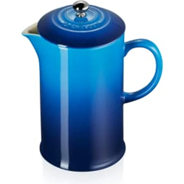Le Creuset Kaffeebereiter aus Steinzeug, 1 L, Azure, 60706082200003 – Bild 1