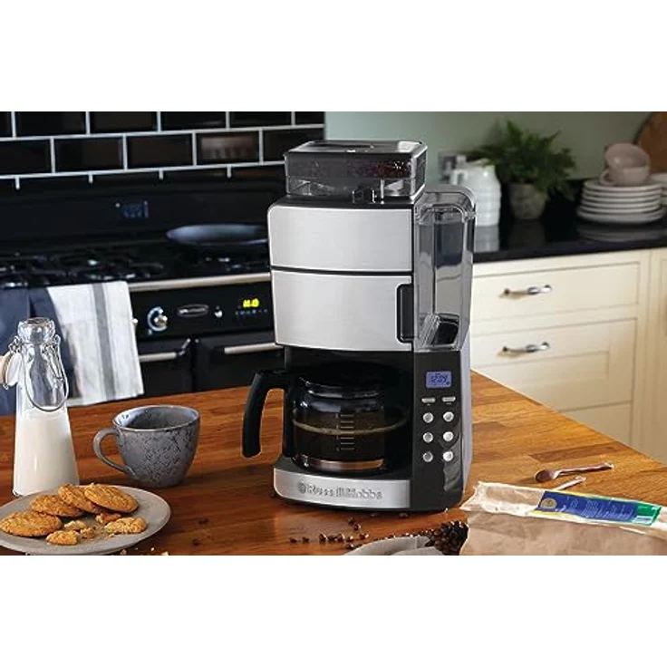 Russell Hobbs Ersatzglaskanne [für Kaffeemaschine Grind & Brew 25610-56] Kaffeekanne Glas für Filterkaffeemaschine 700372 – Bild 3