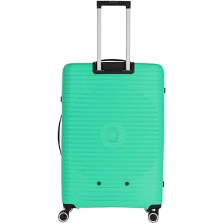 Travelite Hartschalen Kofferset 3teilig, 4 Rollen, ORBITA, Trolleys mit bruchsicherer Schale, TSA Schloss, Grün – Bild 4