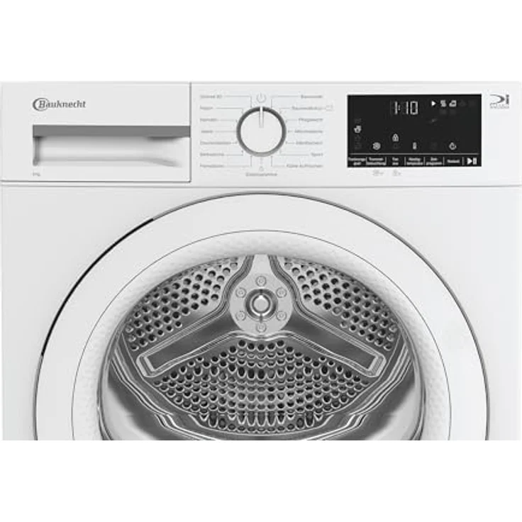 Bauknecht BD 8D WWS Wärmepumpentrockner, 8 kg, EEK A++, Precision Dry, Inverter Motor, Slim - extra schmal 54,50cm Tiefe, Trommelbeleuchtung – Bild 4