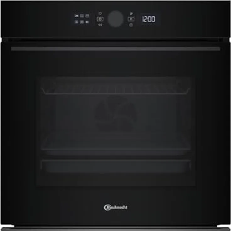 Bauknecht BBI5S8HM1SK Backofen, 15 Funktionen, schwarzes Glas, PowerHeißluft, Hydrolytische Reinigung, Gentle Steam