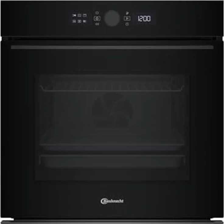 Bauknecht BBI5S8HM1SK Backofen, 15 Funktionen, schwarzes Glas, PowerHeißluft, Hydrolytische Reinigung, Gentle Steam