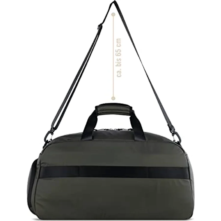 bugatti Blanc Weekender Reisetasche, 50 cm, 100% Polyethylen, oliv – Bild 4
