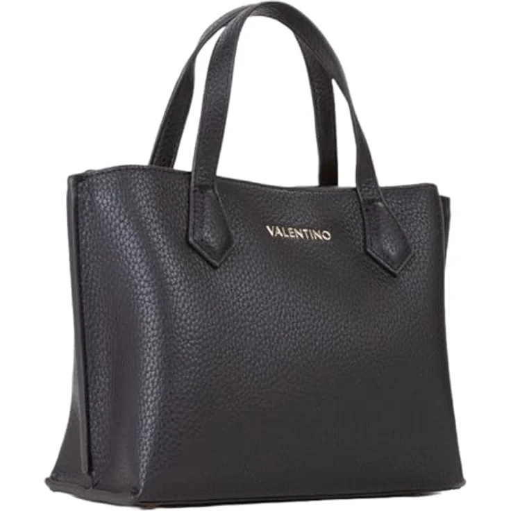 VALENTINO BAGS Shopper SHOPPING FALL RE, Einkaufstasche aus Polyurethan, Farbe NERO, 24 cm Breite, 19,5 cm Höhe, 10 cm Tiefe – Bild 2