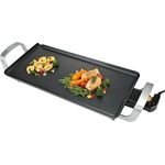 Bourgini Classic Multi Plate - Tischgrill elektrisch - Elektro Tischgrill - Teppanyaki platte - Raclette (Large)