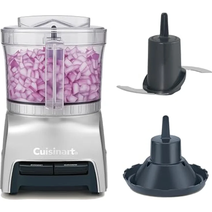 Cuisinart PixieChopper 3 Cup Food Chopper, 700ML Zerkleinerer in Silber – Bild 2