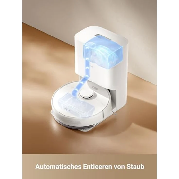 dreame D10 Plus Gen 2 Saugroboter mit Automatischer Staubentleerung, LiDAR-Navigation, 6000 Pa Saugkraft für Teppiche und Tierhaare, 285-Minuten-Akku, in [Farbe] – Bild 4