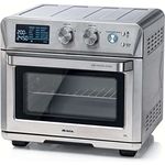 Ariete 4629 Airy Fryer Oven Digital SS, Luftfriteuse, Elektroofen, Fassungsvermögen 25 l, 1700 W, für Pizza 30 cm, LED-Display, Temperatur max. 230 °C, Silber