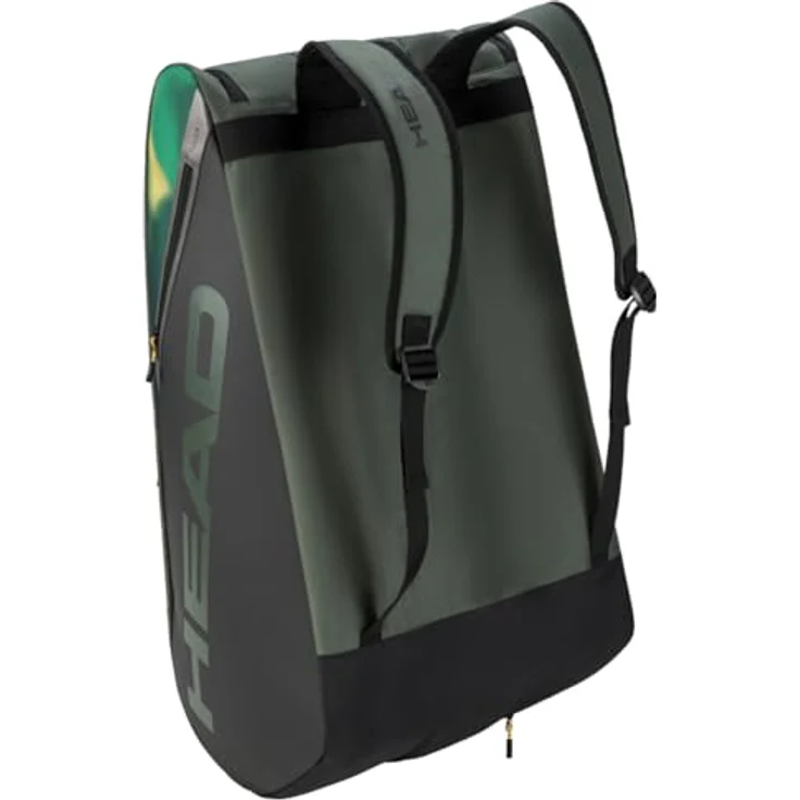 Head Tour Racquet Bag XL, Sporttasche für Tennis mit 3 Hauptfächern, Platz für 15 Schläger, Climate Control Technologie, thymegrün – Bild 2