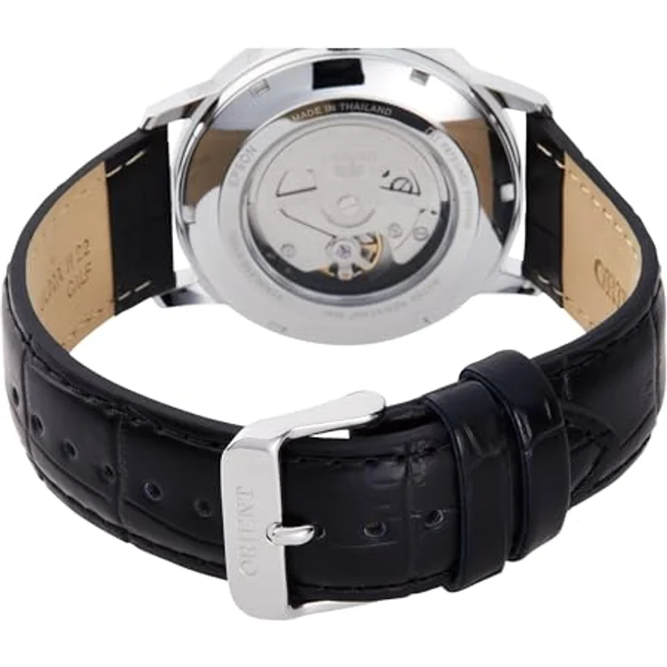 Orient RA-AC0F05B30B Contemporary Herrenuhr, Automatik 42mm, schwarzes Zifferblatt, Edelstahl, 5ATM wasserdicht – Bild 2
