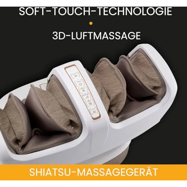 Medivon Perseus Shiatsu Fußmassagegerät mit Wärmefunktion, 3D-Luftmassage und individuell einstellbaren Intensitäten, ideal für Zuhause und Büro – Bild 3