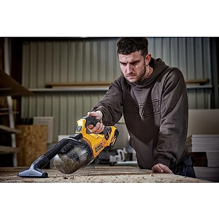 DeWALT Akku-Staubsauger DCV501LN-XJ Handsauger, Akkusauger, L-Klasse Sauger, ohne Akku – Bild 4