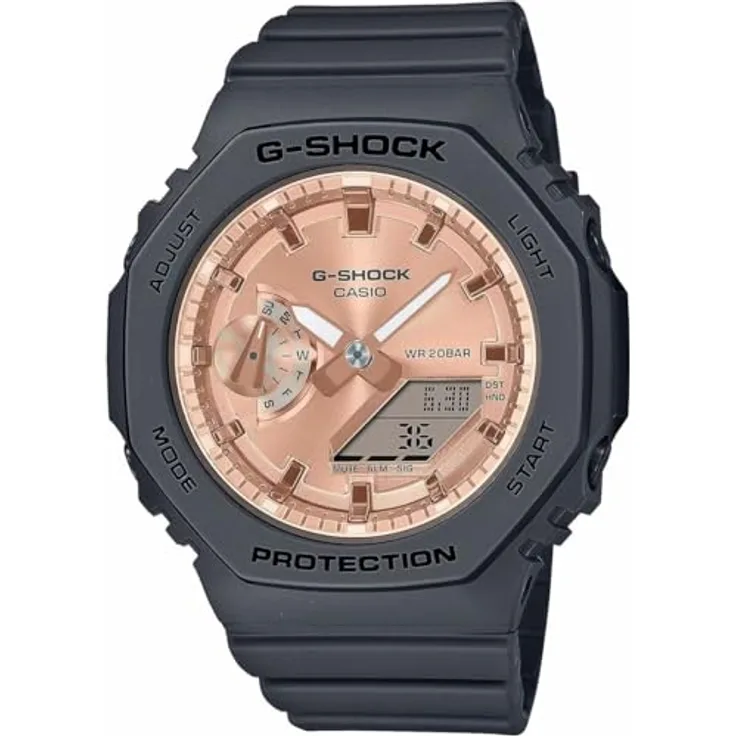 Casio G-Shock Classic Ana-Digi Armbanduhr Grau/Roséfarben GMA-S2100MD-1AER