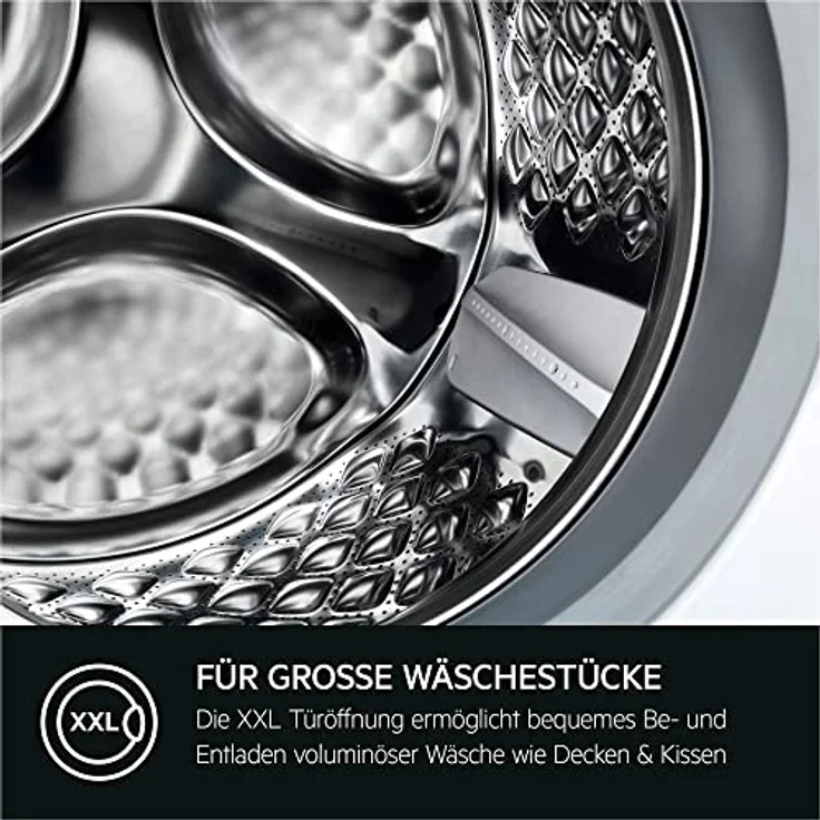 AEG L6FBA51480, Frontlader-Waschmaschine, A, Fassungsvermögen 8 kg, Standgerät, Breite 60 cm – Bild 10